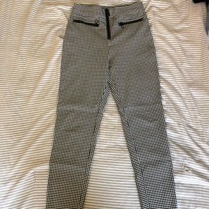 Gingham pants tights leggings style